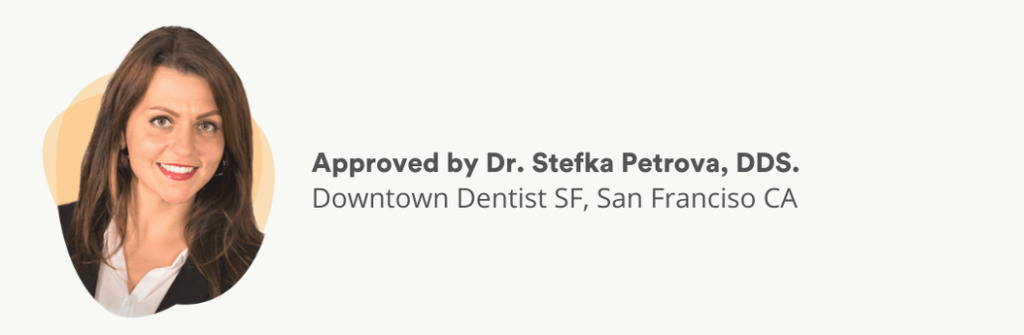 Approved by Dr. Petrova, DDS